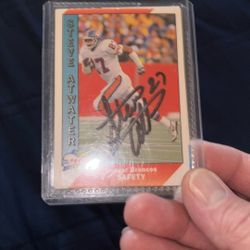 Steve Atwater Denver Broncos Collectible Cards