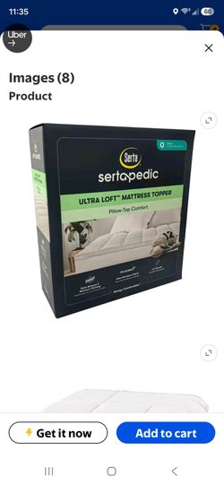 Queen size mattress topper