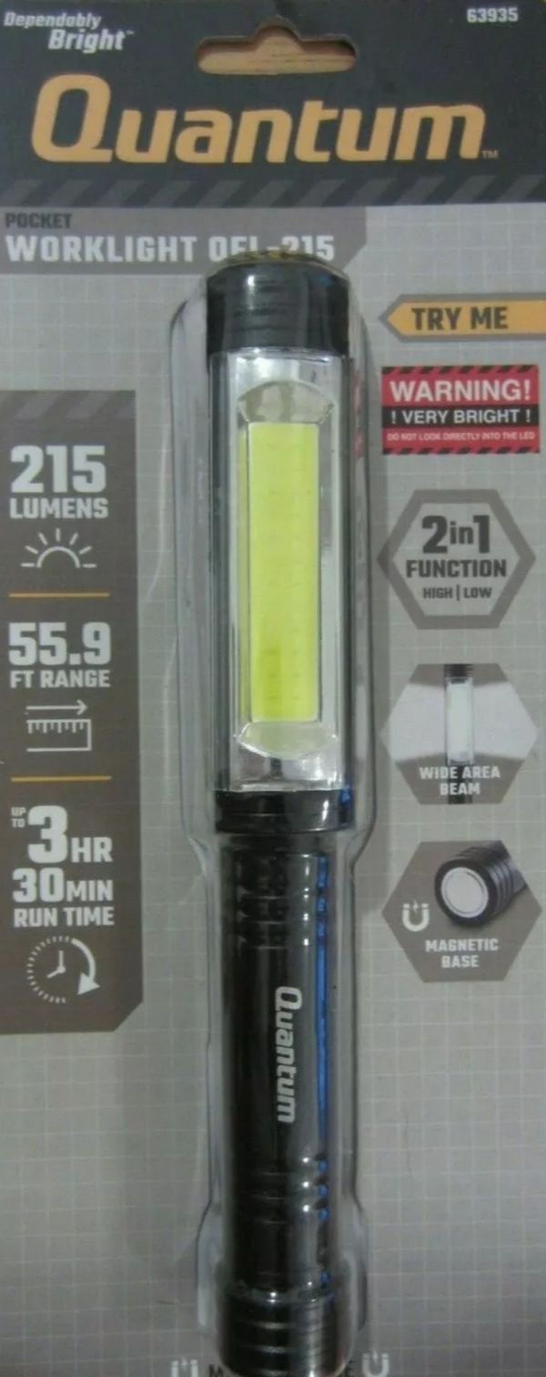 Quantum Pocket Flashlight 215 Lumens for Sale in Channelview, TX OfferUp