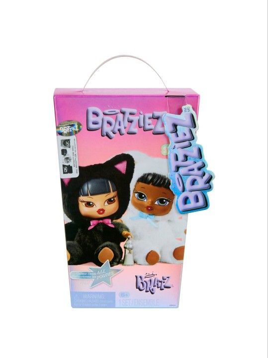 Bratz Lil’ Angelz Collectible Set – Baby Dolls in Plush Animal Suits – Rare – New in Box