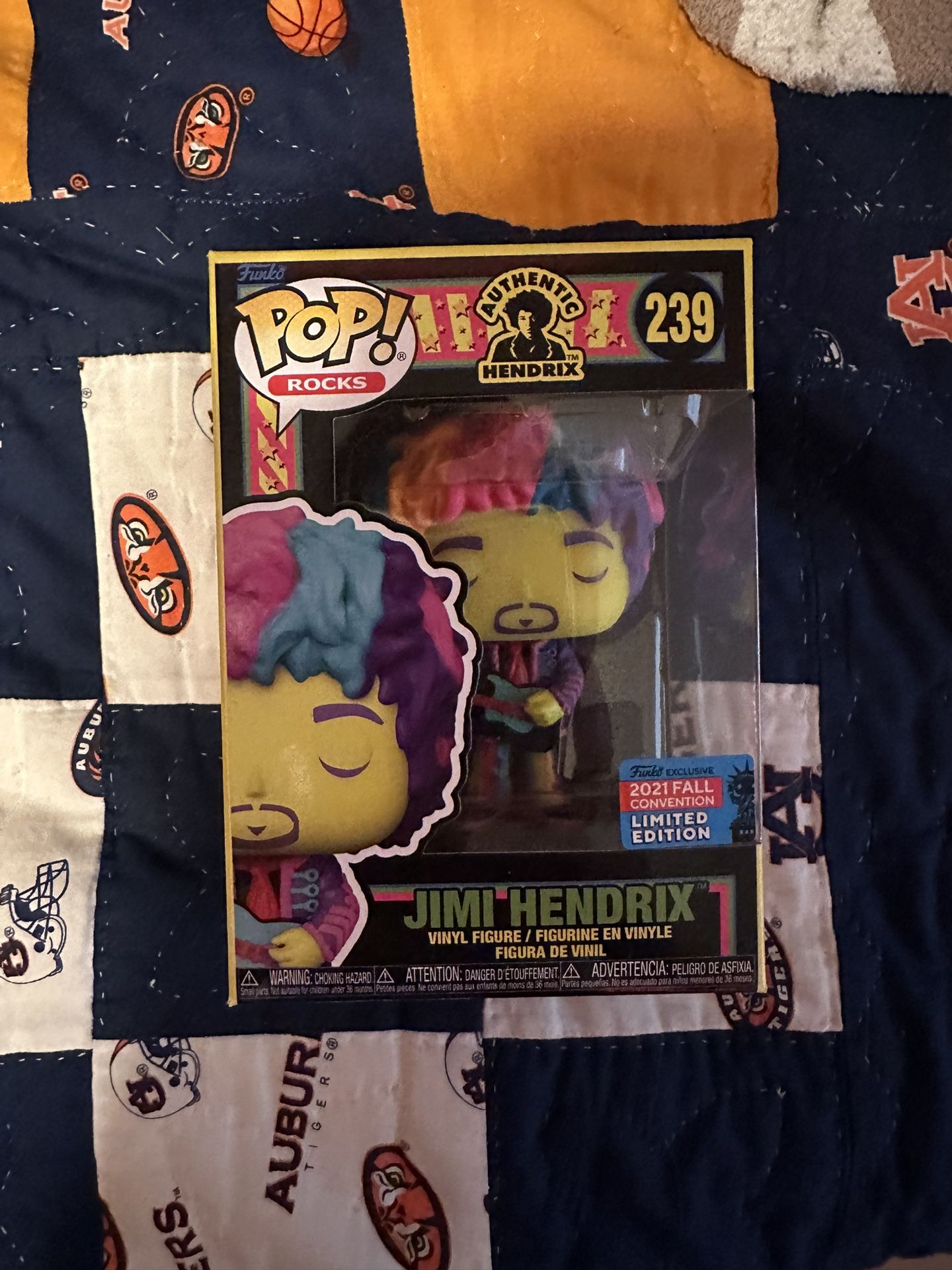 Jimi Hendrix Blacklight Funko