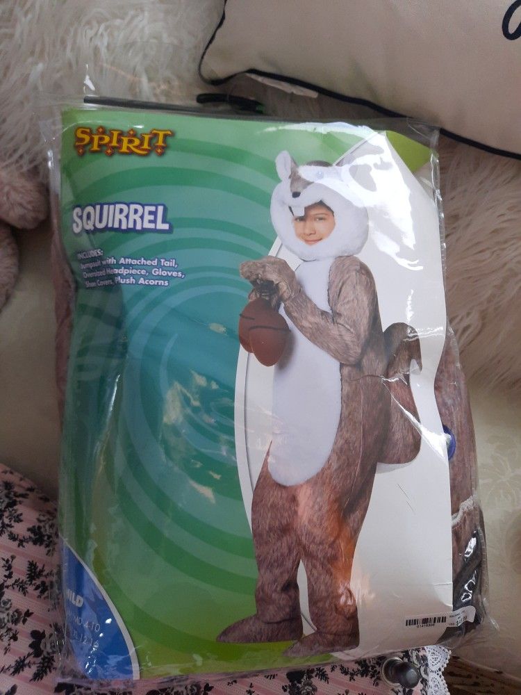 Squirrel Costume Size 12 -16