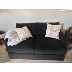 Black Sofa- Crate & Barrel.  Like New