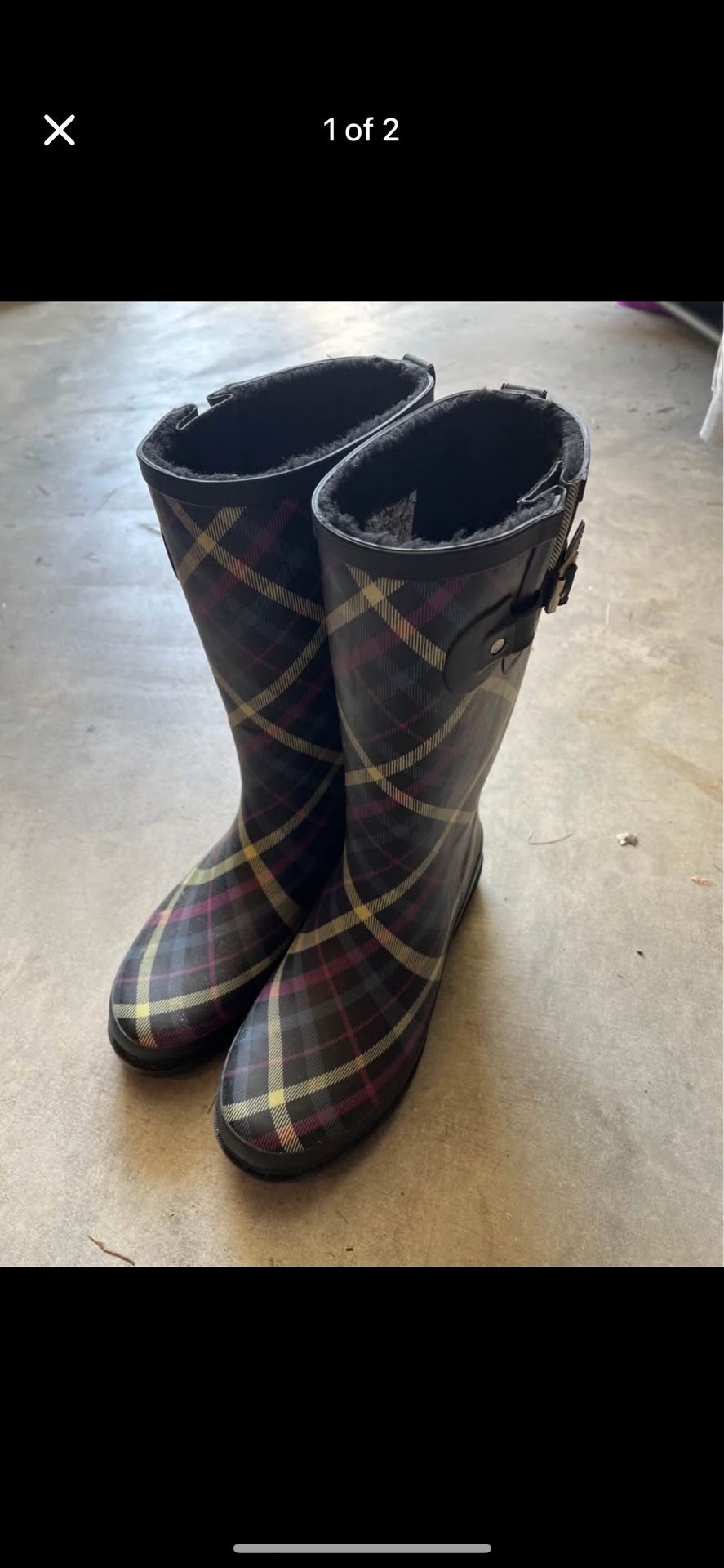 Women’s Rain Boots Size 9