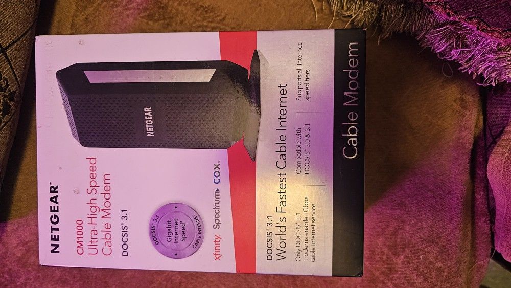 Docsis 3.1 modem