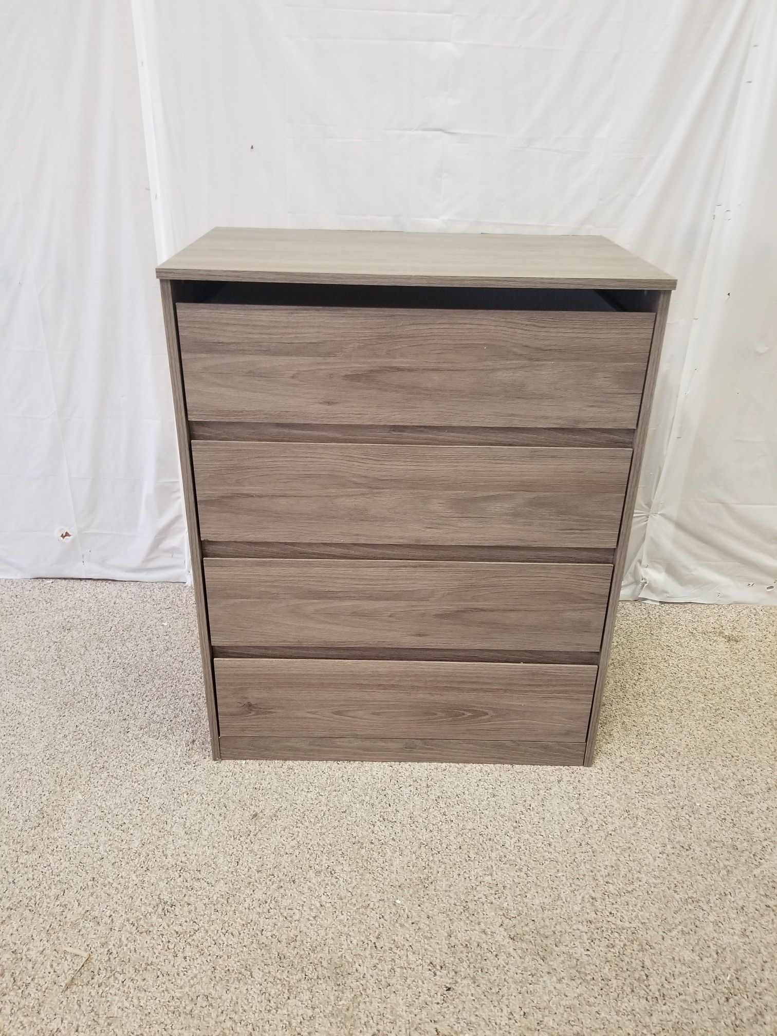 Mainstays Westlake 4 Drawer Dresser, Rustic Oak