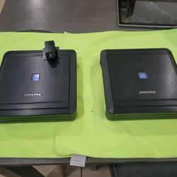 2 AMPLIFIER ALPINE 