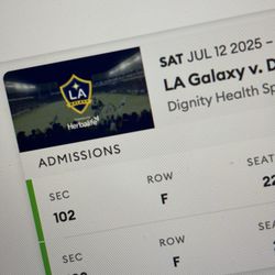 LA Galaxy v. DC United  (2 Tx)