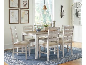 Dining Room Table and Chairs 6
