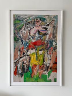 Willem de Kooning Woman on Bicycle Whitey Shop Print