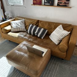 Sven Article couch + Ottoman (OBO)