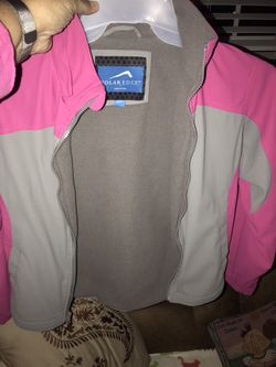 10/12 jacket Polar edge pink and gray