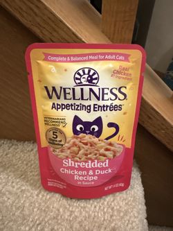 Wellness Appetizing Entrées Cat Food new .75