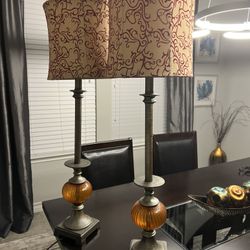 Antique Lamps Set 