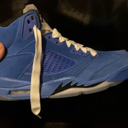 Jordan 5s Blue Suede 