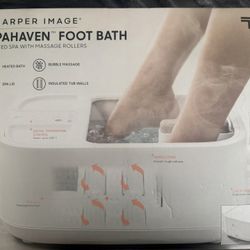 Sharper Image - SpaHaven Foot Bath 