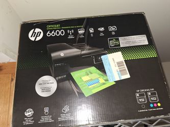 Hp Officejet 6600 Printer ALL- IN - ONE