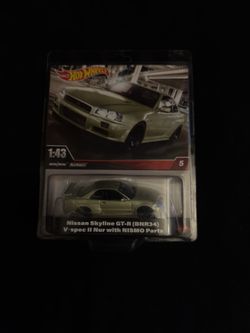 Nissan Skyline GTR R34 HotWheel