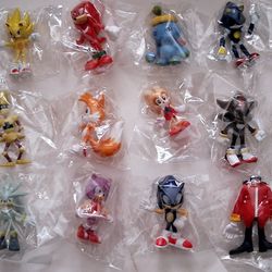 Sonic the hedgehog mini figures set of 12.