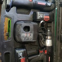 19.2 craftsman drill set