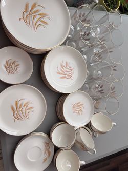 GOLDEN WHEAT ANTIQUE SET