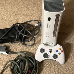 Xbox 360 And Xbox Controller White