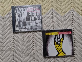 Rolling Stones CD Bundle: Exile On Main St & Voodoo Lounge (Original Art, VGC)