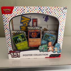 Pokemon 151 - Poster Collection - Factory Sealed