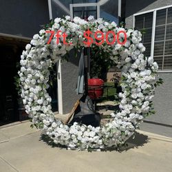 Wedding Flower Ring Circle