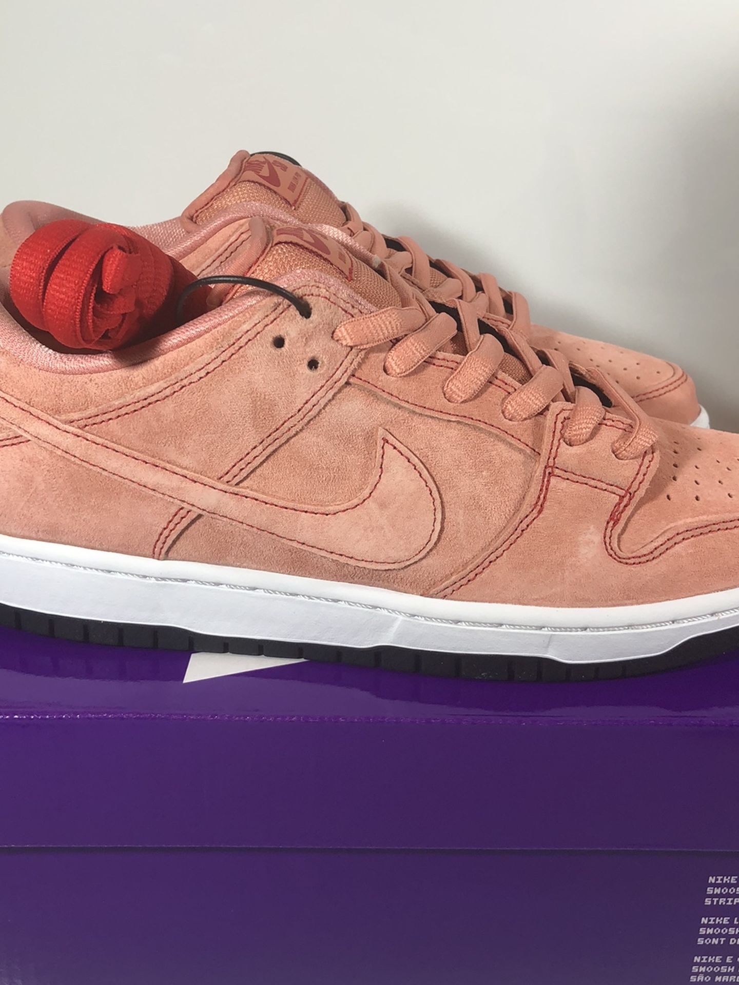 NIKE SB DUNK LOW PINK PIG US 100% Authentic! early pairs