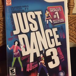 Just Dance 3 Nintendo Wii 