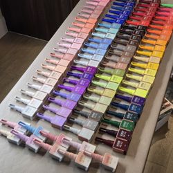 Professional Korean Nail Supplies Bundle – 200+ Gel Colors, Nail Lamp, Arm Rest & More!