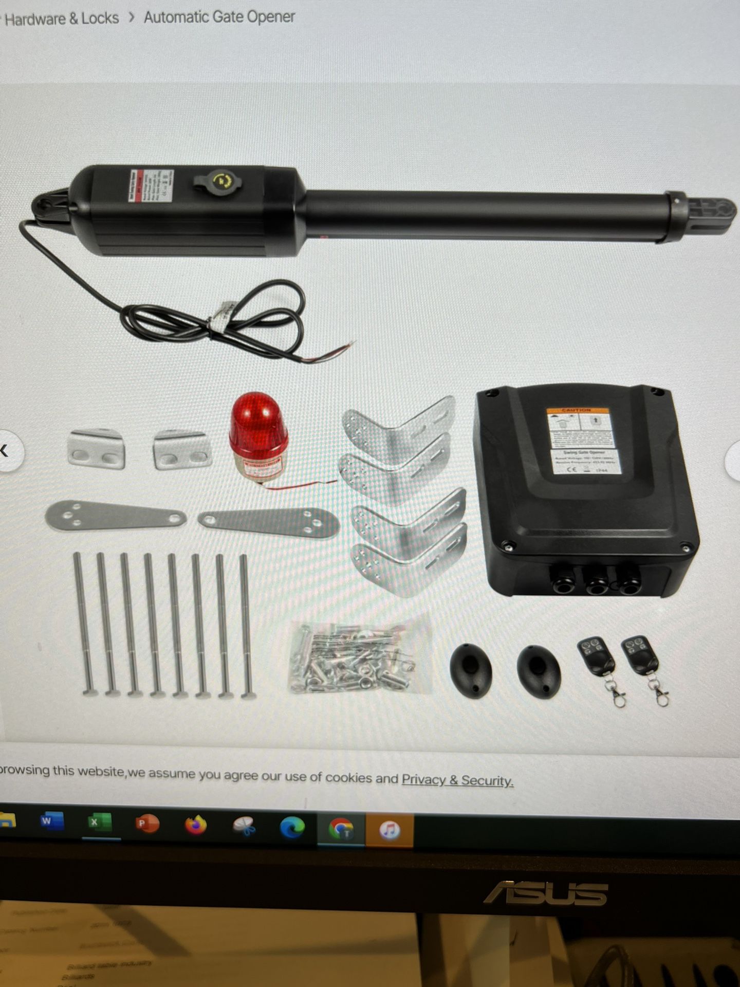 VEVOR Single Swing Gate Opener