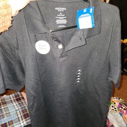 Arizona Black Mens Polo