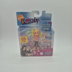 Txt Msg Clip-On Sam iCarly #20814 Nickelodeon Playmates - NEW/RARE