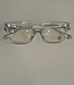 Chrome heart glasses