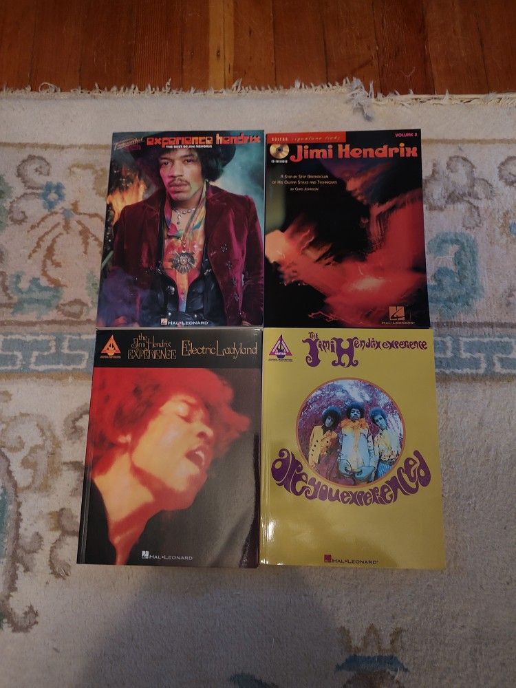 Guitar Tab/Chord Books Jimi Hendrix