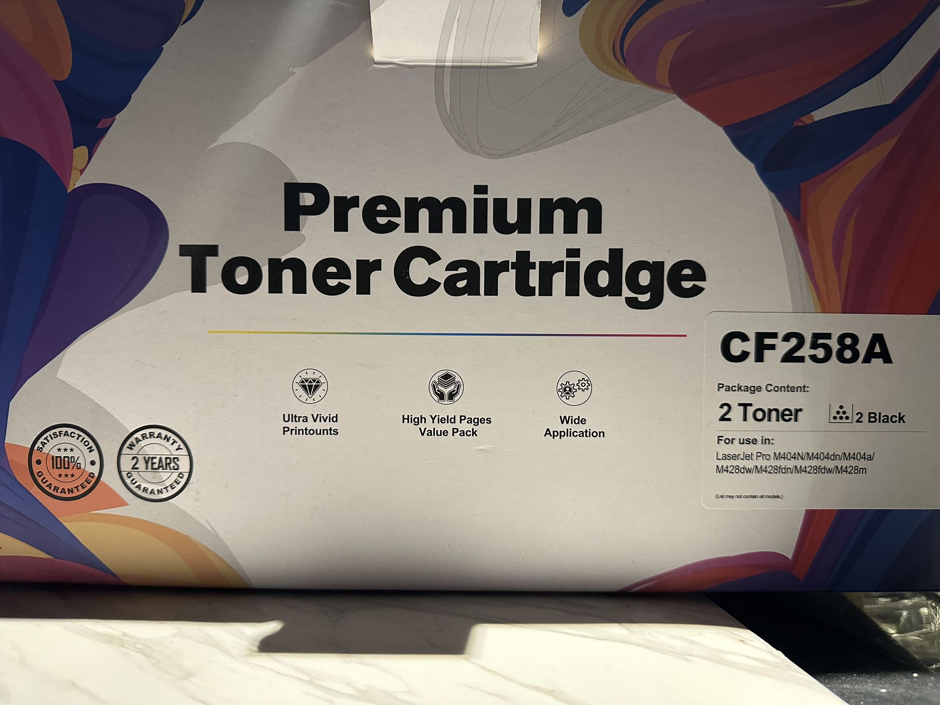 CF258A Toner - Pro M404N