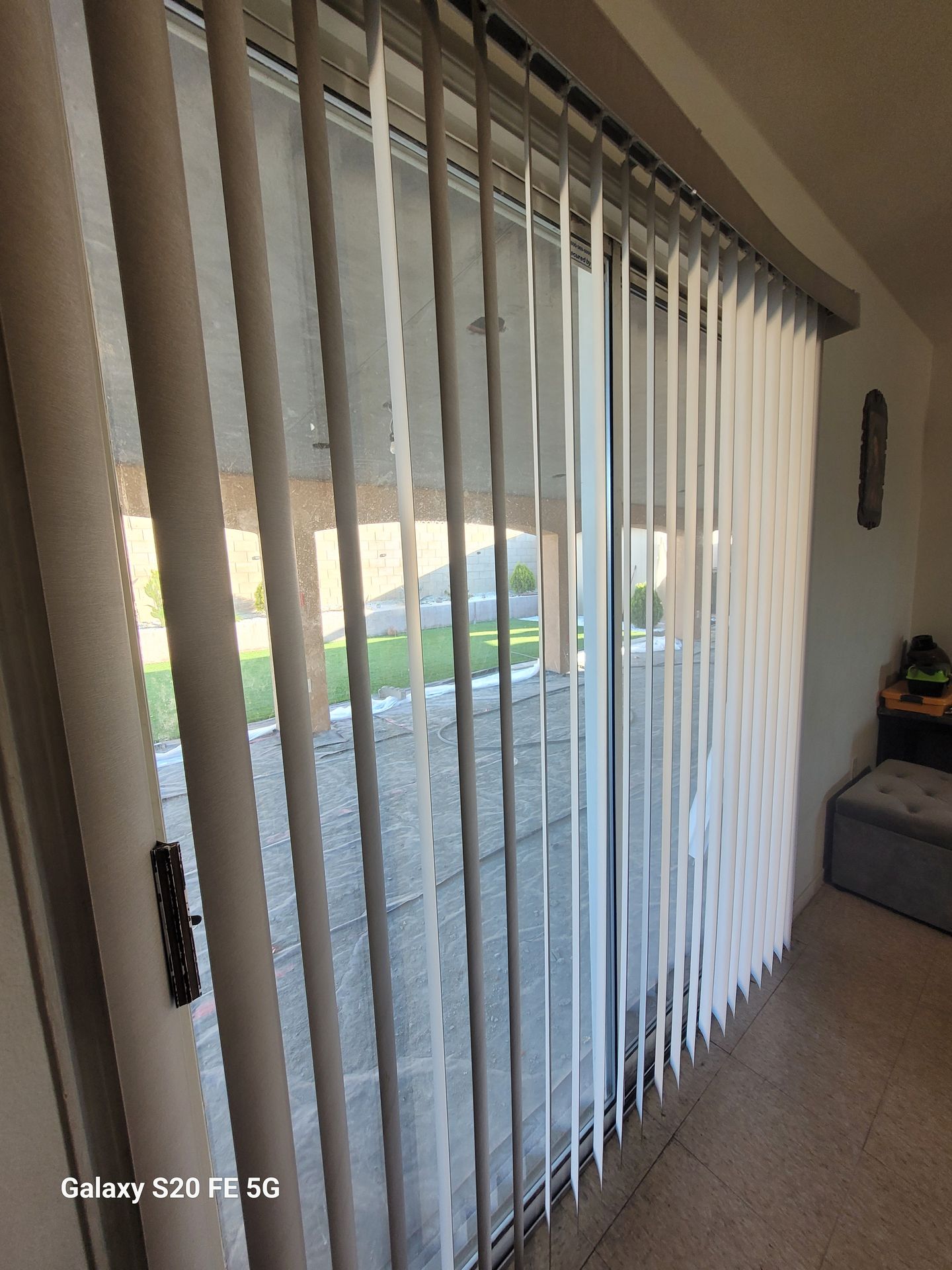 Persianas para puerta de patio trasero