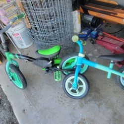 2 Two Balance Bikes For Kids