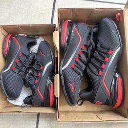 Puma Red/ Black Shoes NEW 