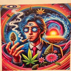 Hip Culture Marijuana Decal