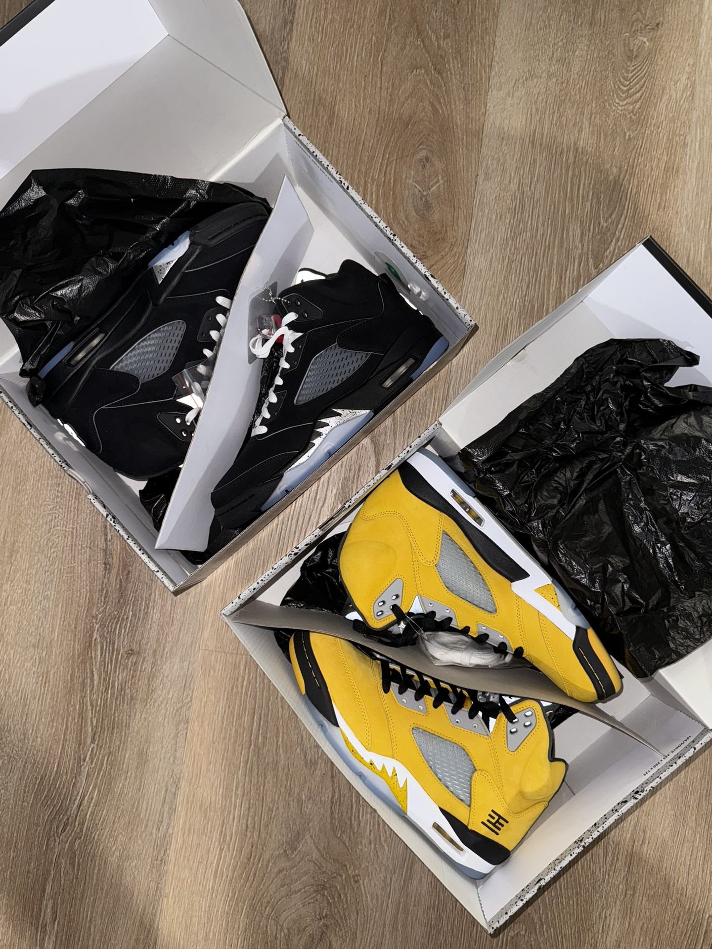 Jordan 5s Tokyo & Metallics