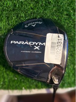 Callaway Paradym X Driver 9° RH HZRDUS Gen 4 Black w/ Headcover