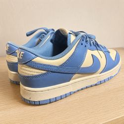 LIKE NEW!! Men’s Nike dunks baby blue varsity blues size 9