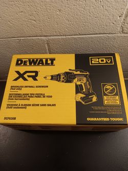 New dewalt screwgun