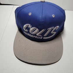 INDIANAPOLIS COLTS HIGH QUALITY STITCHED EARLY 2000S SNAPBACK 