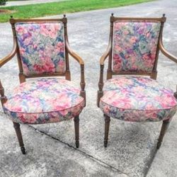 Antique Art Deco Style Side Chairs $45 Ea. 
