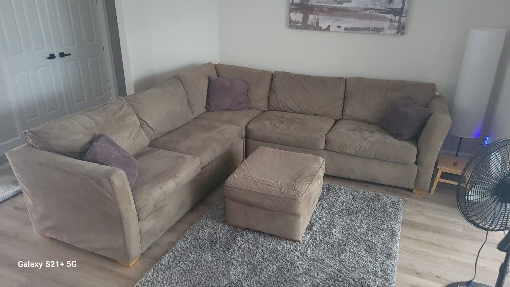 Microfiber Sectional Sofa