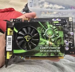 Graphics Card. 2008 XFX GeForce 9 Series. Pickup Yucaipa. No Shipping.